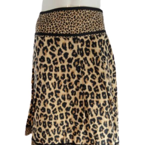 Jones New York Dresses & Skirts - Jones NY Leopard Midi Skirt Tan Size 10